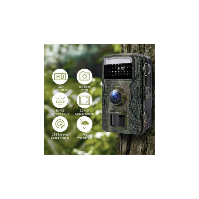 HD Trail Camera with 2-Inch Display